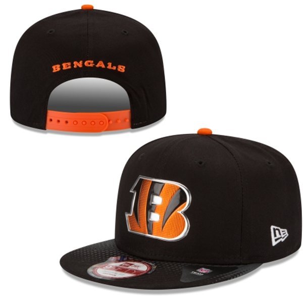Cincinnati Bengals Snapback Black Hat 1 XDF 0620
